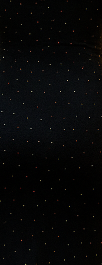 Black Crystal Elegance Maxi Dress