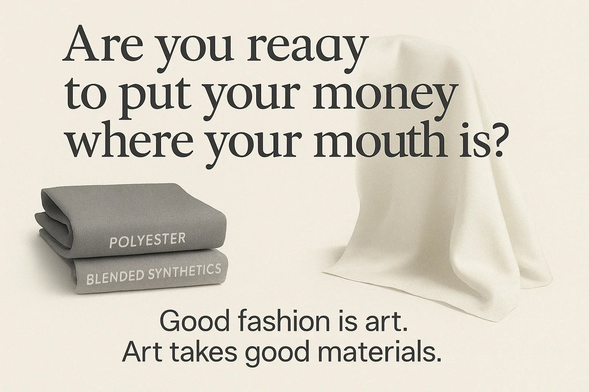 Affordable Fashion is Polyester-Centered Fashion | The Price of Natural ...