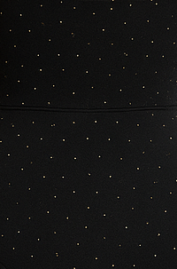 Starlit Frame Bodysuit - Black Studded Bodysuit